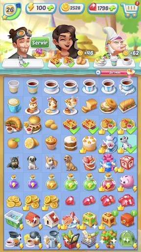 Gossip Harbor : jeu de fusion screenshot