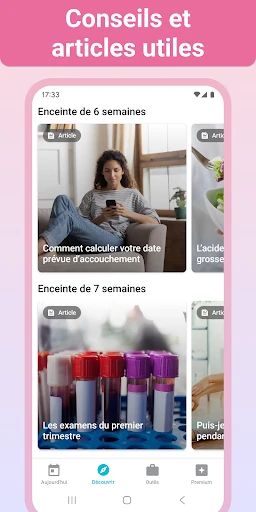 Grossesse + | Appli de Suivi screenshot