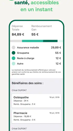 Groupama et moi screenshot