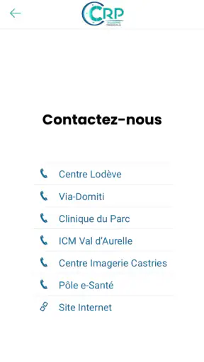 GROUPE CRP IMAGERIE MEDICALE screenshot