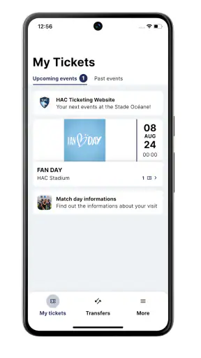 HAC Tickets screenshot