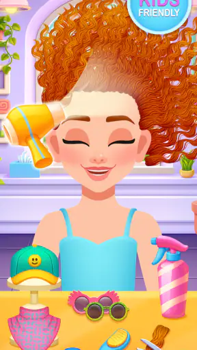 Hair Salon Games For Kids screenshot