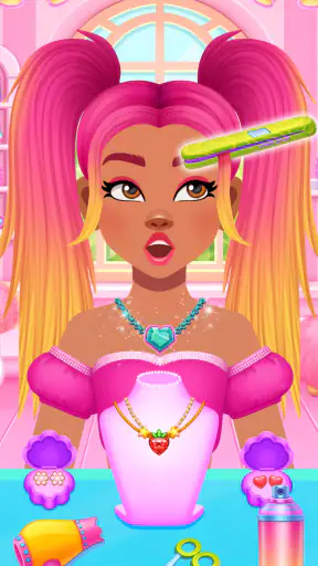 Hair Salon Games For Kids screenshot