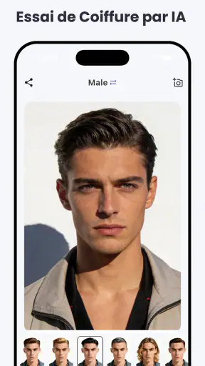 HairMatch - Coiffure IA screenshot