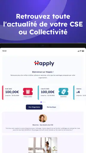 Happly screenshot