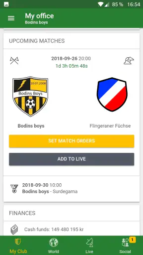 Hattrick : Gestion de football screenshot