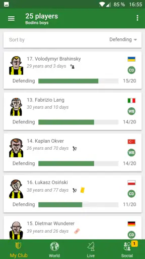Hattrick : Gestion de football screenshot