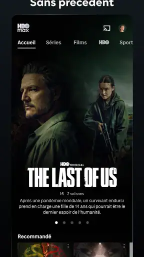 HBO Max : streaming film et TV screenshot