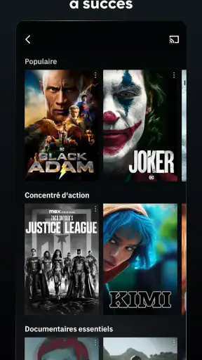 HBO Max : streaming film et TV screenshot