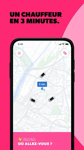 Heetch - Commandez un VTC 24/7 screenshot
