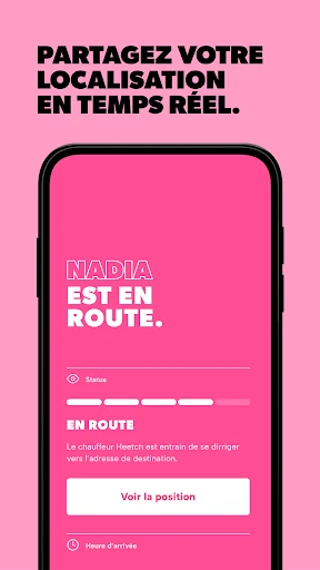 Heetch - Commandez un VTC 24/7 screenshot