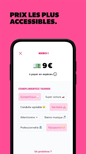 Heetch - Commandez un VTC 24/7 screenshot