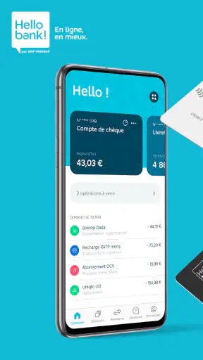 Hello bank! par BNP Paribas screenshot