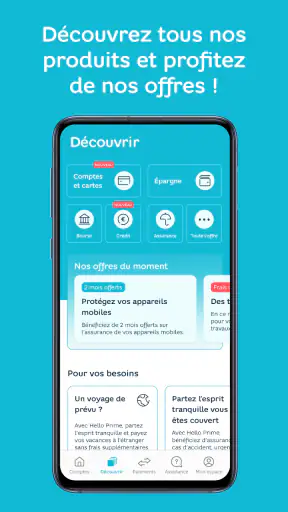 Hello bank! par BNP Paribas screenshot