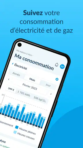 Hello Watt Suivi Conso Énergie screenshot
