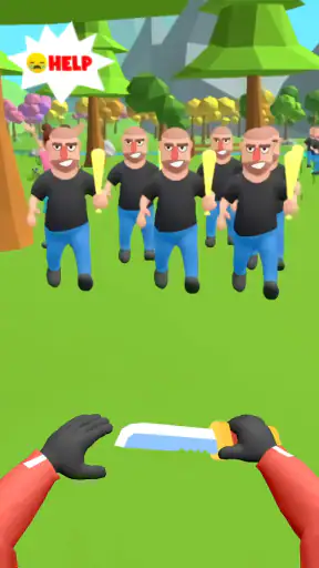Hit Master 3D : art du couteau screenshot