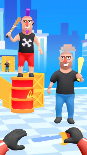 Hit Master 3D : art du couteau screenshot