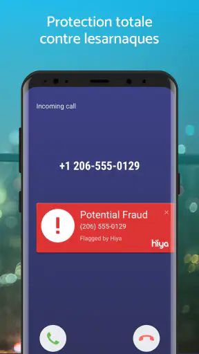Hiya - Affichage ID et blocage screenshot