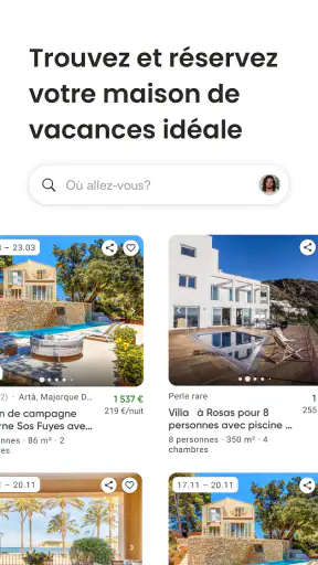 Holidu : Locations de vacances screenshot