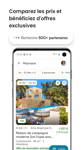 Holidu : Locations de vacances screenshot