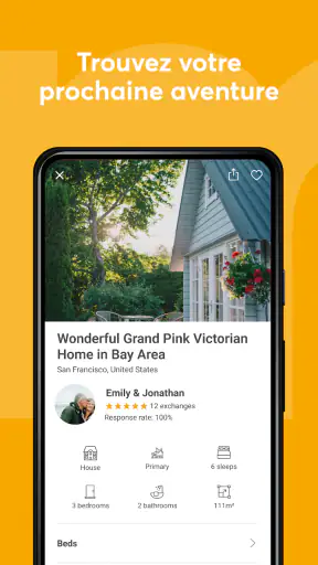 HomeExchange screenshot