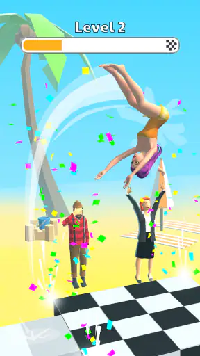Human Flip : maître des sauts screenshot