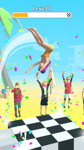 Human Flip : maître des sauts screenshot