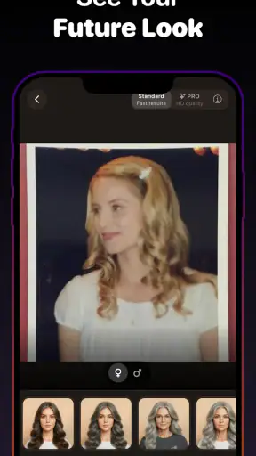 Coupe de Cheveux & Couleur IA screenshot