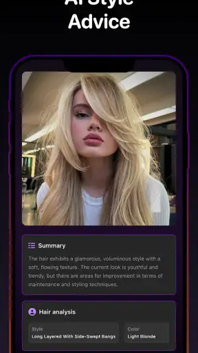 Coupe de Cheveux & Couleur IA screenshot