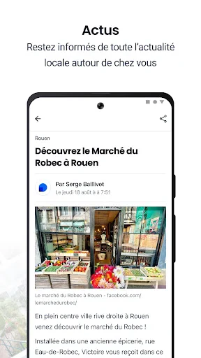 ici : actu locale, radio, TV screenshot
