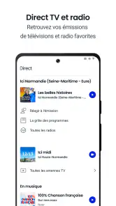 ici : actu locale, radio, TV screenshot