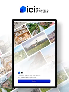 ici : actu locale, radio, TV screenshot