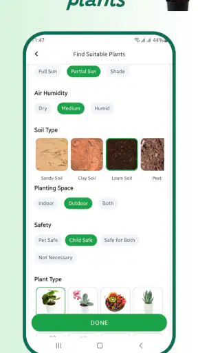 Identifiant de plante screenshot