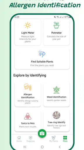 Identifiant de plante screenshot