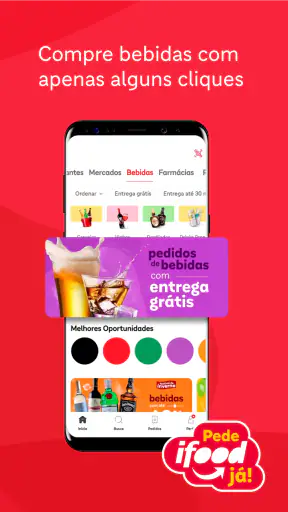 iFood comida e mercado em casa screenshot