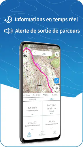 WeTrek – Cartes IGN hors ligne screenshot