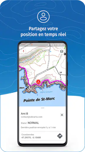 WeTrek – Cartes IGN hors ligne screenshot