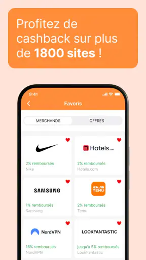 iGraal-Cashback & Codes Promos screenshot
