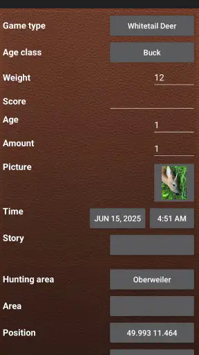 iHunt Journal screenshot