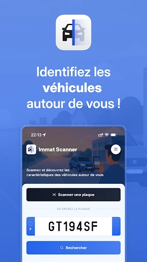 Immatriculation Scanner screenshot