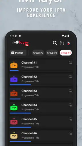iMPlayer Mobile IPTV Player screenshot