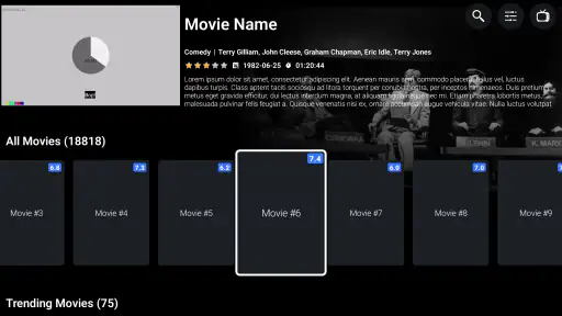 iMPlayer TV IPTV Player screenshot