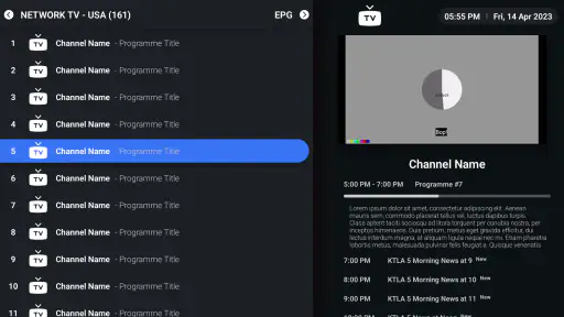 iMPlayer TV IPTV Player screenshot