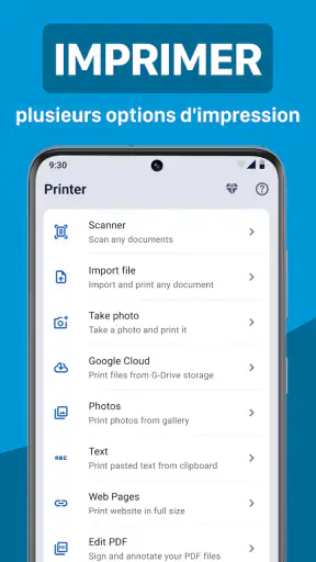 Imprimante screenshot