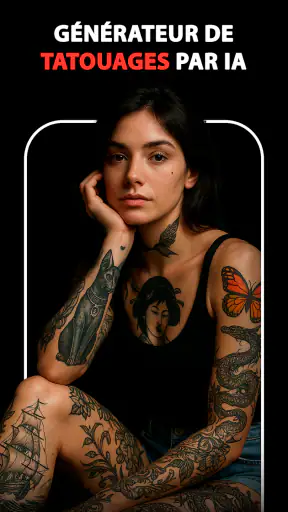 Inkit - Simulateur Tatouage screenshot