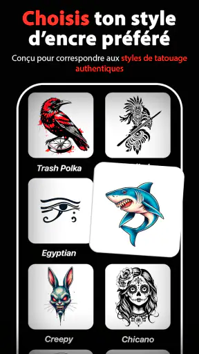 Inkit - Simulateur Tatouage screenshot