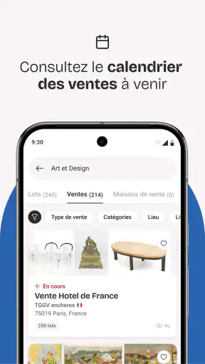Interencheres enchère en ligne screenshot