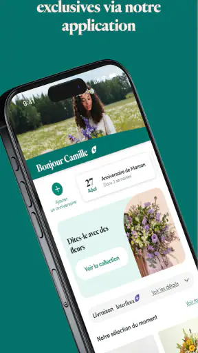 Interflora - Livraison fleurs screenshot