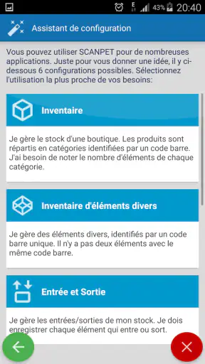 Inventaire + Codes barre screenshot
