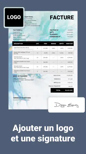 Invoice Base - facture facile screenshot